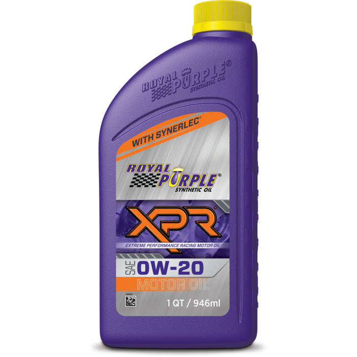 Royal Purple XPR Synthetic Extreme Performance 0W-20 Racing Oil - 1 Quart Royal Purple