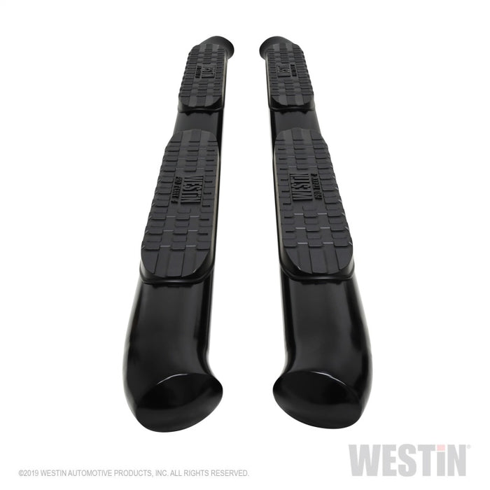 Westin 05-21 Toyota Tacoma Access Cab PRO TRAXX 4 Oval Nerf Step Bars - Blk Westin