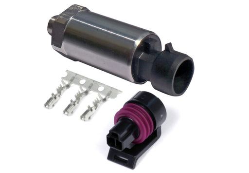 Haltech 250 PSI Motorsport (SS Diaphragm) Fuel/Oil Pressure Sensor 1/8 NPT (Incl Plug/Pins) Haltech