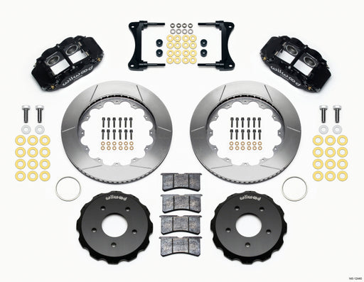 Wilwood Narrow Superlite 4R Front Hat Kit 14.00in 2007-Up Jeep Wrangler