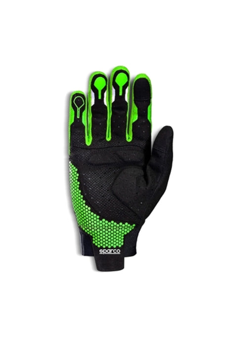 Sparco Gloves Hypergrip+ 10 Black/Green SPARCO