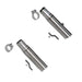 BBK 86-04 Mustang Cat Back Kit Varitune Mufflers Stainless Steel Tips BBK