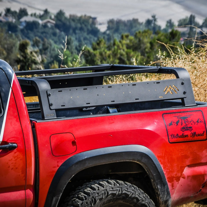 Westin 05-21 Toyota Tacoma 5ft Bed Overland Cargo Rack - Textured Black Westin