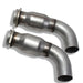 BBK 05-20 Dodge Challenger/Charger 6.1/6.2/6.4L Hemi 3in Catted High Flow Mid Pipe BBK