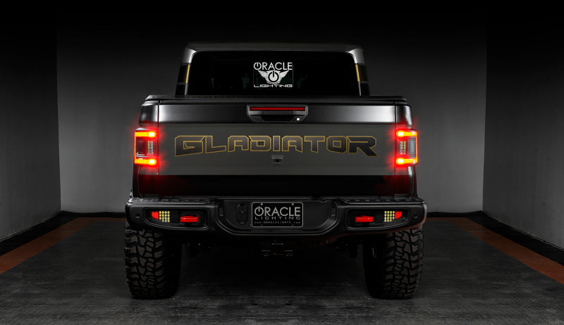 Oracle 2020+ Jeep Gladiator JT Flush Mount LED Tail Lights -  Tinted Lens SEE WARRANTY ORACLE Lighting