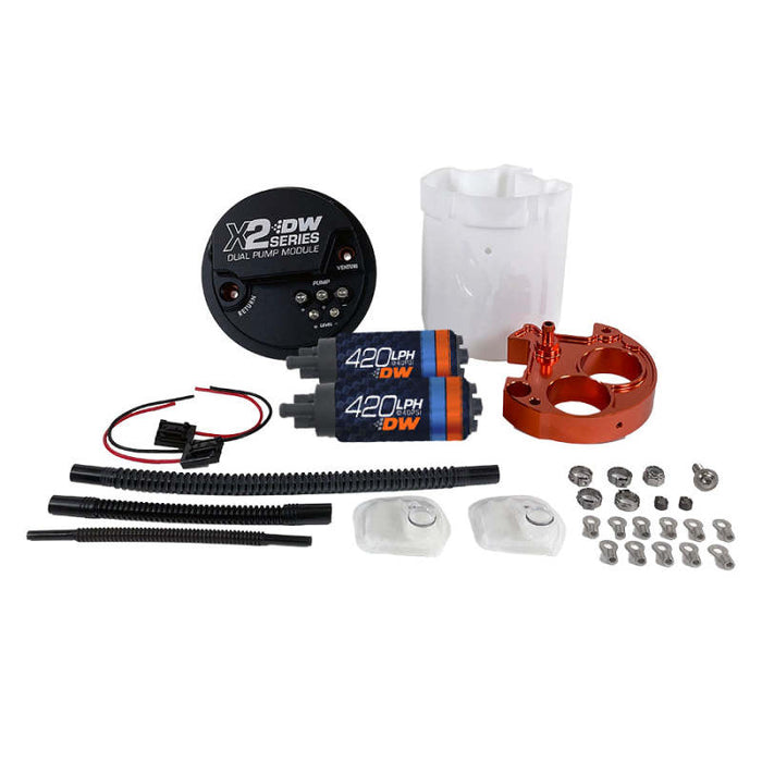 Deatschwerks X2 Series Fuel Pump Module with Dual DW420 Pumps For 2008-21 WRX/STI DeatschWerks