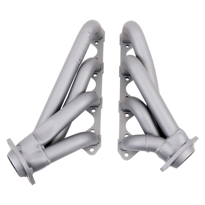 BBK 79-93 Mustang 351 Swap Shorty Unequal Length Exhaust Headers - 1-5/8 Titanium Ceramic BBK