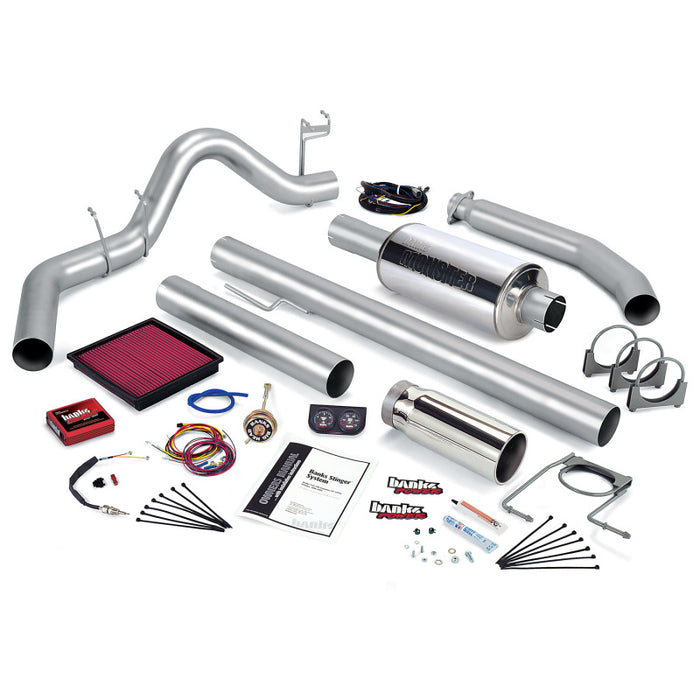 Banks Power 02 Dodge 5.9L 235Hp Std Cab PowerPack System - SS Single Exhaust w/ Chrome Tip Banks Power