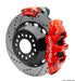 Wilwood Narrow Superlite 4R Rear P-Brk Kit AERO4 14in Rotor Big Ford New Style 2.5in Off - SRP Red