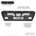 Westin 15-19 Chevrolet Silverado 2500/3500 Pro-Mod Skid Plate - Textured Black Westin