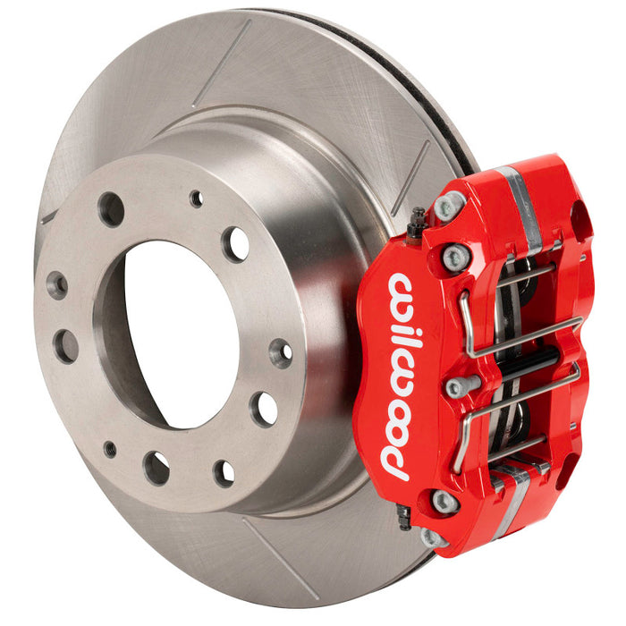 Wilwood 69-83 Porsche 911 Rear Dynapro Brake Kit 3in MT Slotted - Red