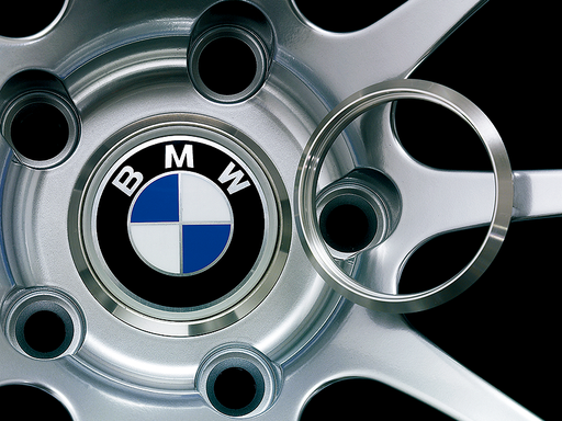 Advan 73mm BMW Centercap Adapter Ring - Silver Alumite Advan