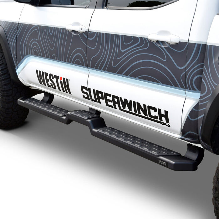Westin 05-23 Toyota Tacoma DC HDX Running Boards - Tex. Blk