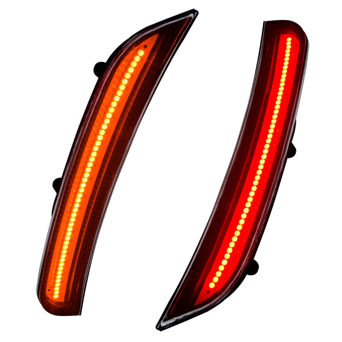 Oracle 15-21 Dodge Charger Concept Sidemarker Set - Clear - No Paint SEE WARRANTY ORACLE Lighting