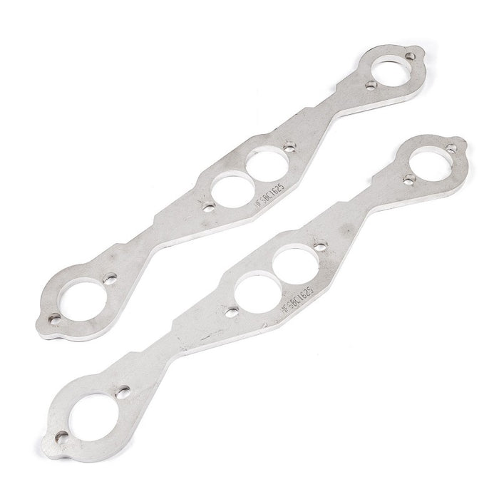 Stainless Works Small Block Chevy Round Port Header 304SS Exhaust Flanges 1-5/8in Primaries Stainless Works