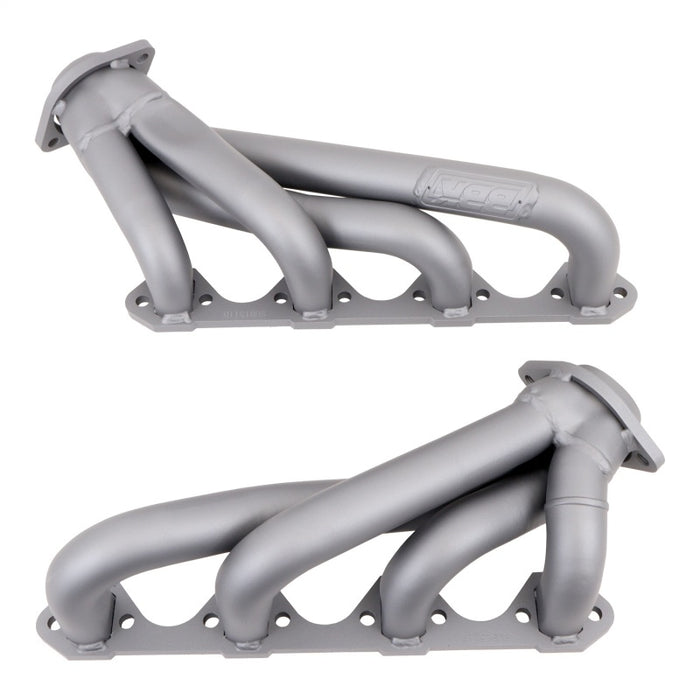 BBK 79-93 Mustang 351 Swap Shorty Unequal Length Exhaust Headers - 1-5/8 Titanium Ceramic BBK