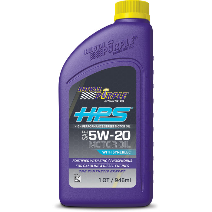 Royal Purple HPS Synthetic High Performance Street 5W-20 Motor Oil - 1 Quart Royal Purple
