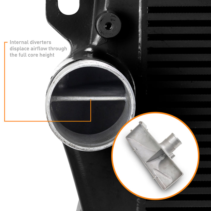 Mishimoto 2019+ Dodge Ram 6.7L Cummins Intercooler Kit / BK Cooler - WBK Pipes Mishimoto