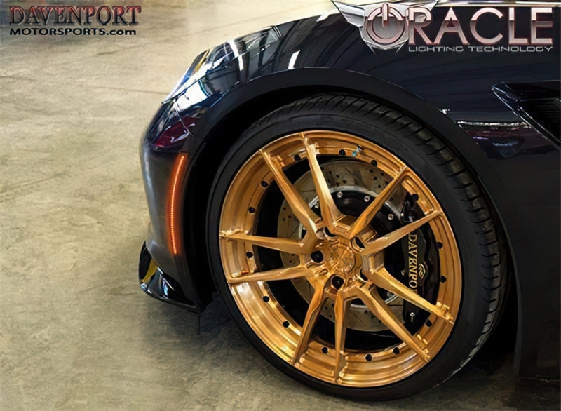 Oracle Chevrolet Corvette C7 Concept Sidemarker Set - Tinted - No Paint SEE WARRANTY ORACLE Lighting