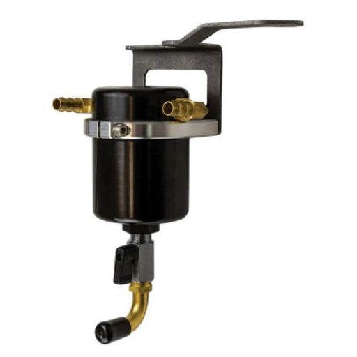 Moroso 14-18 GM Trucks w/5.3L/6.2L Air Oil Separator (Black Anodized) Moroso