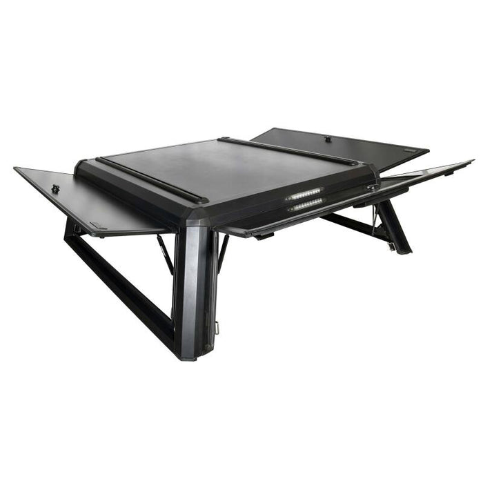 Westin 05-23 Toyota Tacoma 5.2ft. Bed Aluminum Bed Topper Black - Box 1 (Box 2 Required 16-11065B) Westin