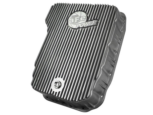 Transmission Pan Cover (Raw); Dodge Diesel Trucks 07.5-12 L6-6.7L (td) aFe