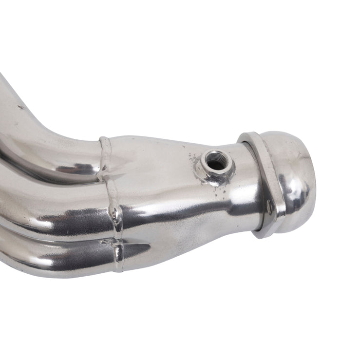 BBK 10-15 Camaro LS3 L99 Long Tube Exhaust Headers With Converters - 1-3/4 Silver Ceramic BBK
