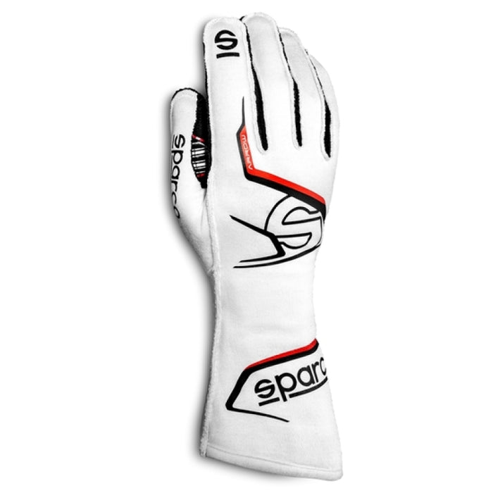 Sparco Gloves Arrow Kart 10 WHT/BLK SPARCO