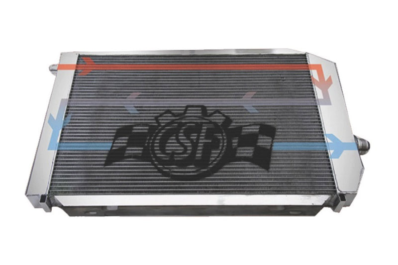 CSF BMW B58/B48 Front Mount Triple-Pass Heat Exchanger w/Rock Guard - Black CSF