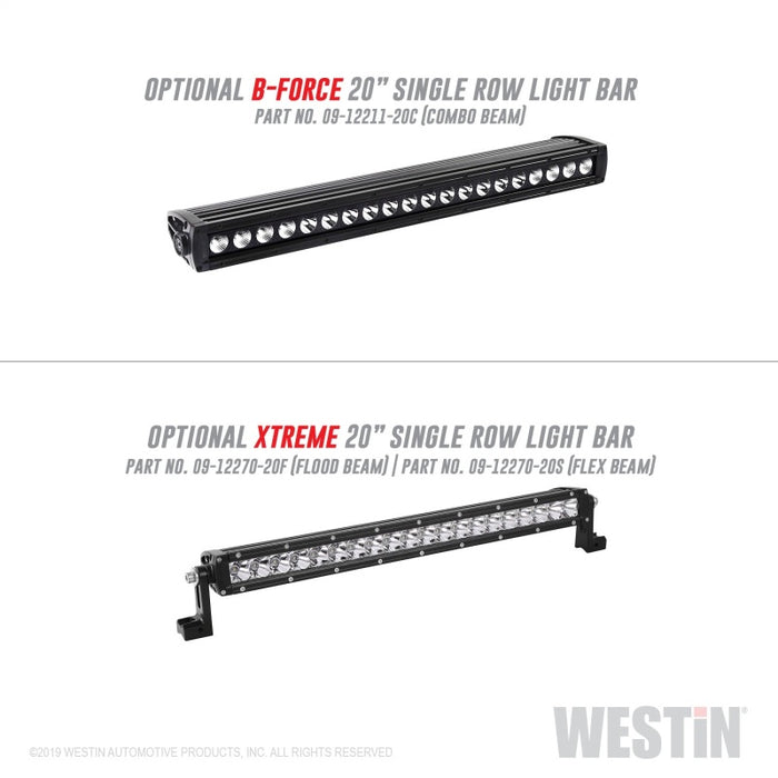 Westin 15-19 Chevrolet Silverado 2500/3500 Pro-Mod Front Bumper - Textured Black Westin