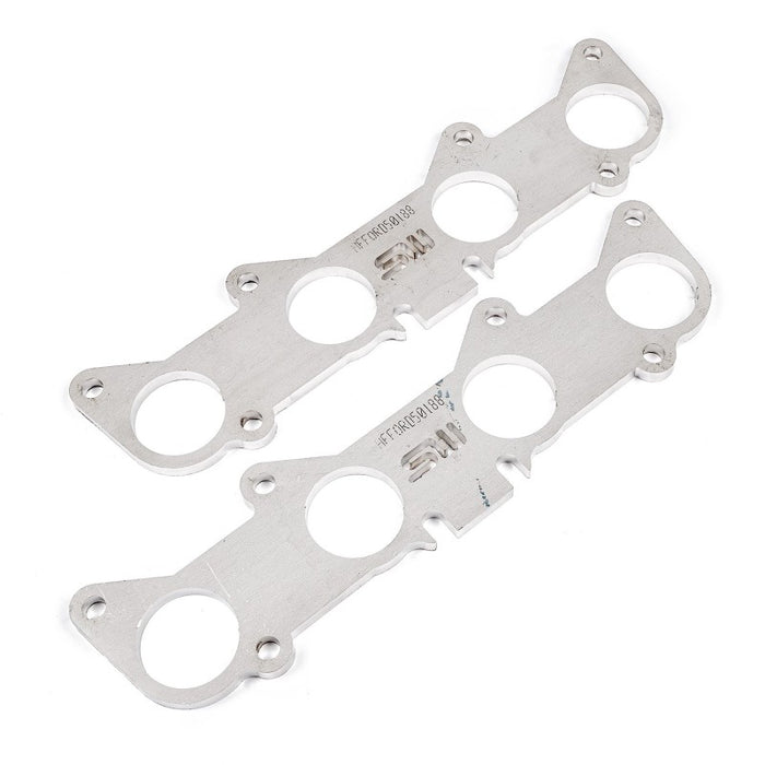 Stainless Works Ford 5.2L/5.0L Coyote Round Port Header 304SS Exhaust Flanges 1-3/4in Primaries Stainless Works
