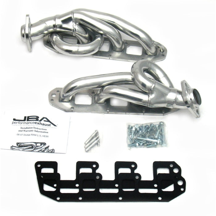 JBA 03-08 Dodge RAM 5.7L HEMI 1-5/8in Primary Silver Ctd Cat4Ward Header JBA