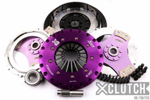 XClutch 17-21 Honda Civic Type R 2.0L 9in Twin Solid Ceramic Clutch Kit XCLUTCH