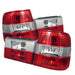 Spyder BMW E34 5-Series 88-95 Euro Style Tail Lights Red Clear ALT-YD-BE3488-RC