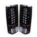 Spyder Chevy Astro/Safari 85-05 LED Tail Lights Black ALT-YD-CAS85-LED-BK