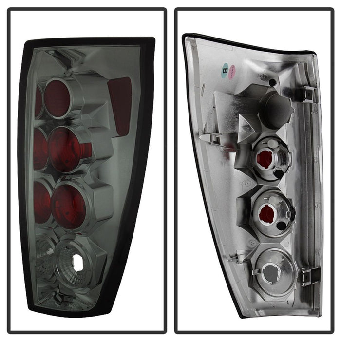 Spyder Chevy Avalanche 02-06 Euro Style Tail Lights Smoke ALT-YD-CAV04-SM