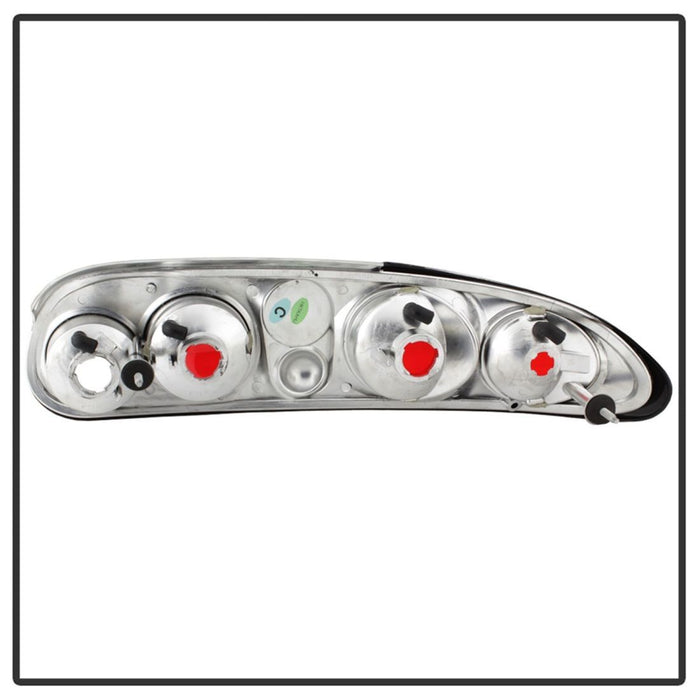 Spyder Chevy Camaro 93-02 Euro Style Tail Lights Chrome ALT-YD-CCAM98-C