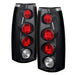 Spyder Chevy C/K Series 1500/2500 88-98/GMC Sierra 88-98 Euro Style Tail Lights Blk ALT-YD-CCK88-BK