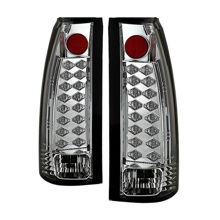 Spyder Chevy C/K Series 1500 88-98/Blazer 92-94 LED Tail Lights Chrm ALT-YD-CCK88-LED-C