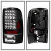 Spyder Chevy Suburban/Tahoe 1500/2500 00-06/GMC Yukon LED Tail Lights Black ALT-YD-CD00-LED-BK