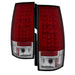 Spyder Chevy Suburban/GMC Yukon/Yukon Denali 07-14 LED Tail Lights Red Clear ALT-YD-CSUB07-LED-RC