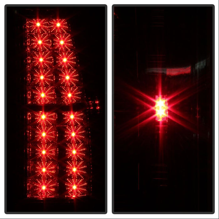 Spyder Chevy Suburban/GMC Yukon/Yukon Denali 07-14 LED Tail Lights Red Clear ALT-YD-CSUB07-LED-RC