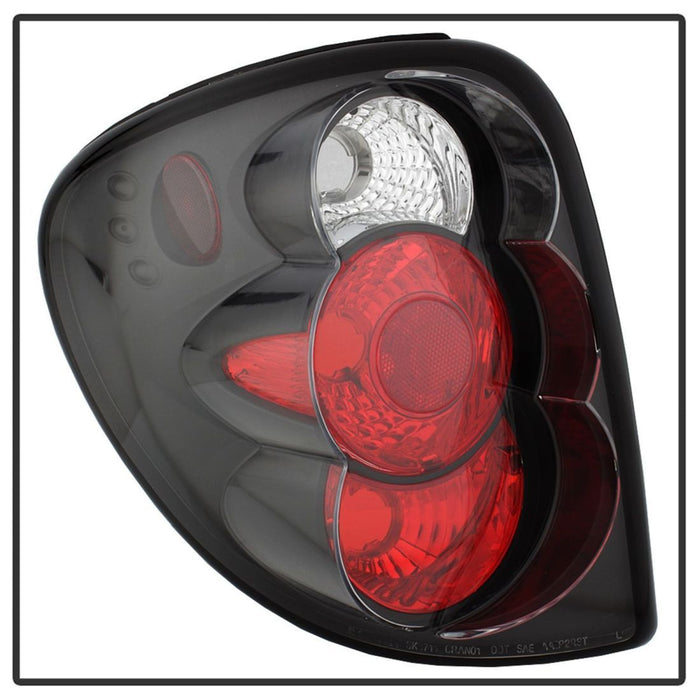 Spyder Dodge Caravan/Grand Caravan 01-07 Euro Style Tail Lights Black ALT-YD-DC01-BK