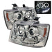 Spyder Chevy Suburban 1500 Projector Headlights LED Halo LED Chrome PRO-YD-CSUB07-HL-C