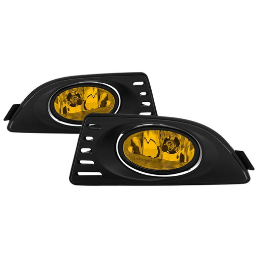 Spyder Acura RSX 05-07 OEM Fog Lights w/Switch Yellow FL-AR06-Y