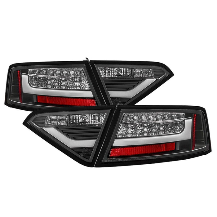 Spyder Audi A5 08-12 LED Tail Lights Black ALT-YD-AA508-LED-BK