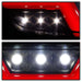 Spyder 15-16 Ford Mustang LED Reverse Lights - Black Smoke w/ Red Bar (ALT-YD-FM15RED-REV-BSM)