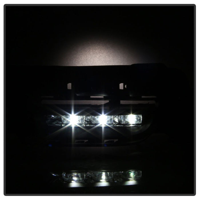 Spyder Dodge Charger 2015-2016 OEM LED Fog Lights W/Universal Switch- Clear FL-DCH2015-LED-C