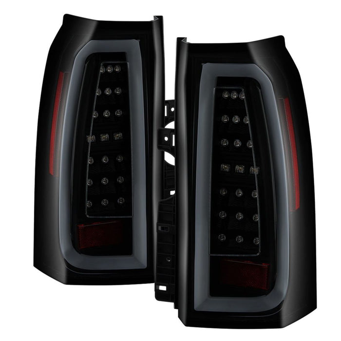 Spyder Chevy Tahoe / Suburban 15-17 LED Tail Lights - Black Smoke (ALT-YD-CTA15-LED-BSM)