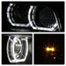 Spyder 08-10 BMW F92 3 Series Projector Headlights - LED DRL - Black (PRO-YD-BMWE9208-DRL-BK)